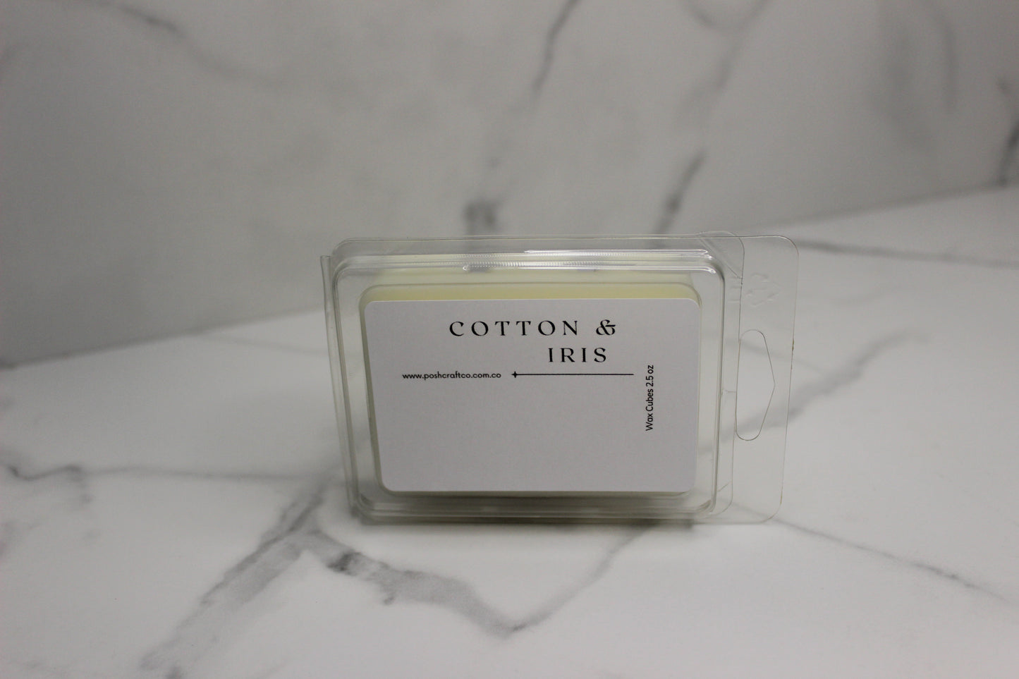 Cotton & Iris Wax Cubes.
