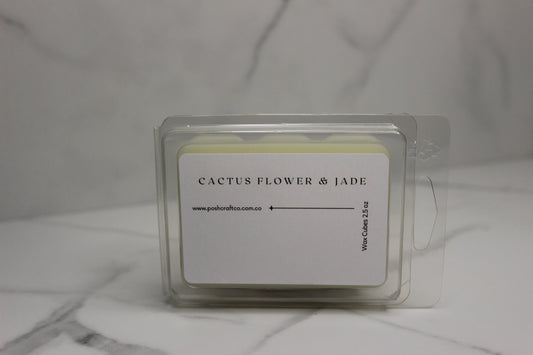 Cactus Flower & Jade Wax Cubes